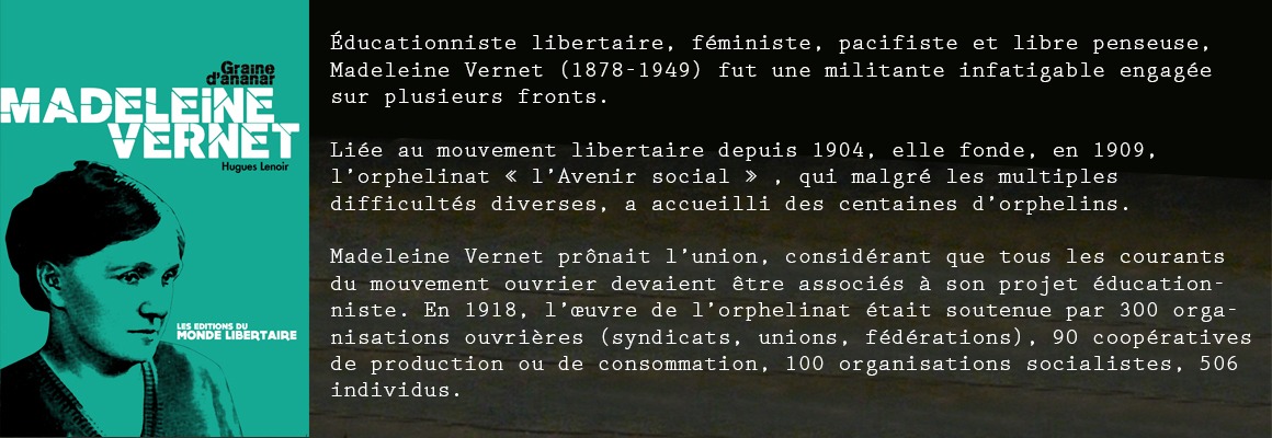 MADELEINE VERNET Graine d'ananar