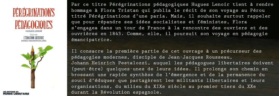 PÉRÉGRINATIONS PÉDAGOGIQUES