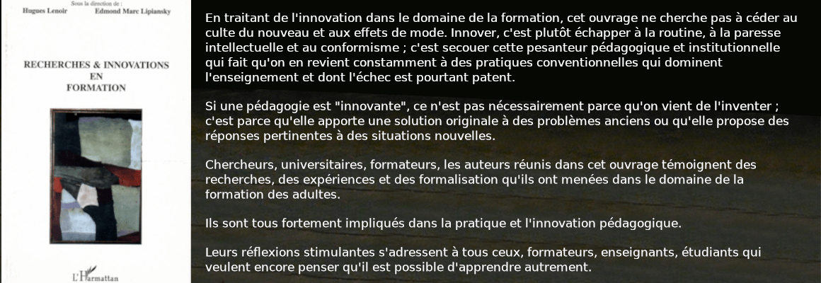 Recherches & innovations en formation